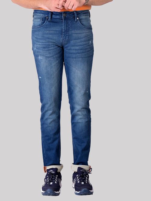mid rise washed slim fit jeans - 20085096 - Very Small Image - 1
