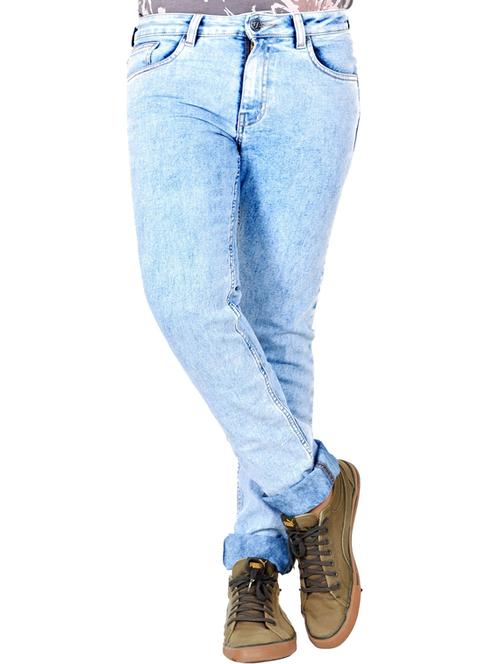 mid rise washed slim fit jeans - 20085128 - Very Small Image - 1
