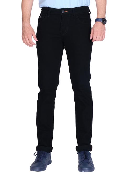 black denim plain jeans - 20085185 - Very Small Image - 1