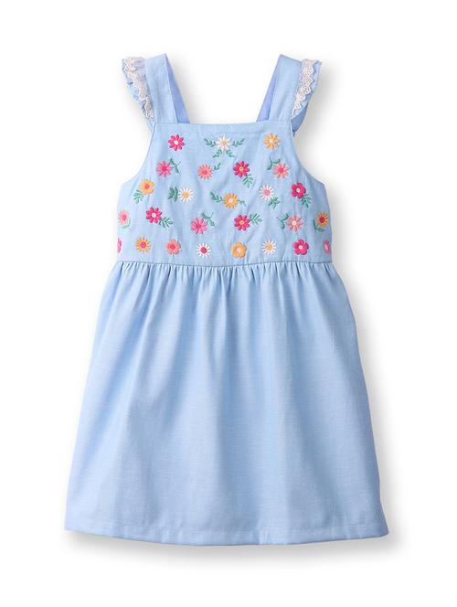 girls shoulder strap sleeveless frock - 20087266 - Very Small Image - 1