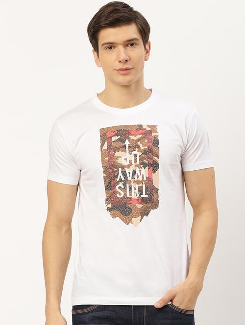 round neck graphic regular t-shirt - 20099128 - Very Small Image - 1