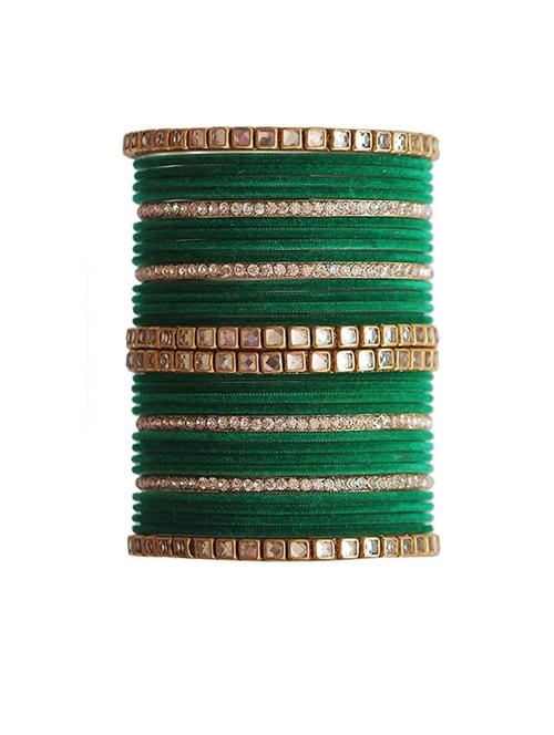green metal bangle - 20099395 - Very Small Image - 1