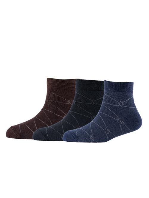 pack of 3 ankle length socks - 20102189 - Very Small Image - 1