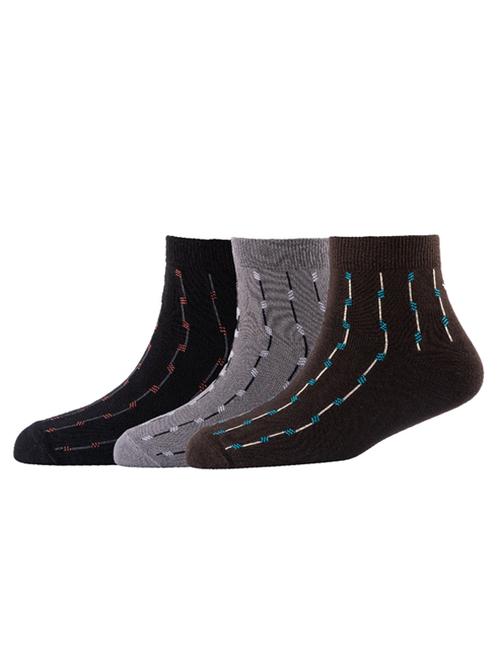 pack of 3 ankle length socks - 20102243 - Very Small Image - 1