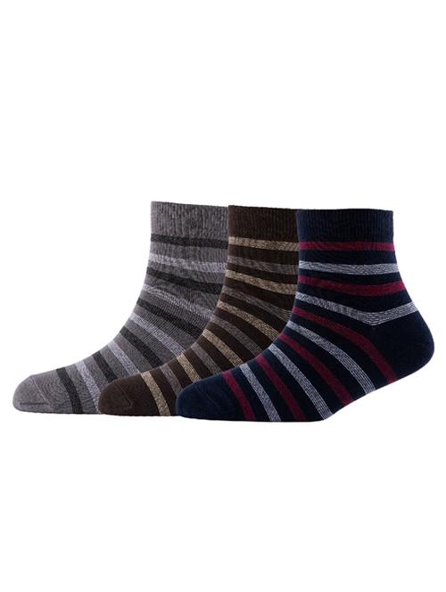 pack of 3 ankle length socks - 20102274 - Very Small Image - 1