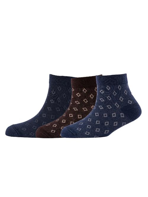 pack of 3 ankle length socks - 20102428 - Very Small Image - 1
