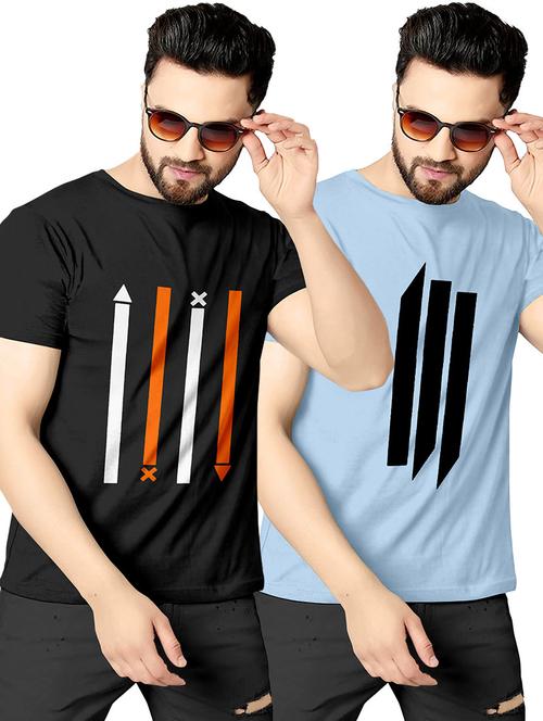 pack of 2 printed t-shirt - 20102893 - Very Small Image - 1