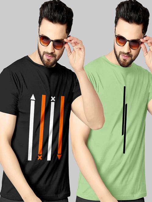 pack of 2 printed t-shirt - 20102896 - Very Small Image - 1