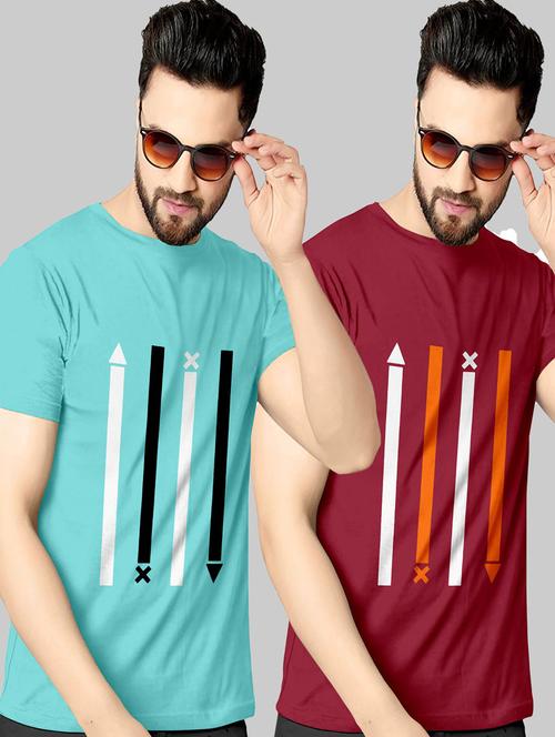 pack of 2 printed t-shirt - 20102973 - Very Small Image - 1
