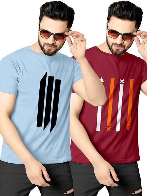 pack of 2 printed t-shirt - 20103164 - Very Small Image - 1