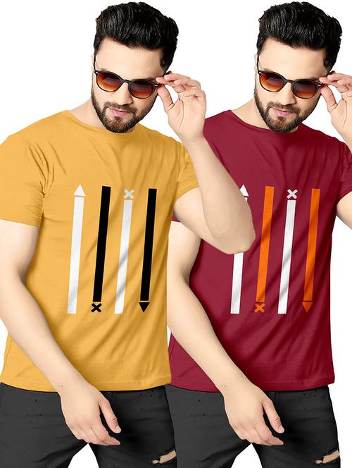 pack of 2 printed t-shirt - 20103606 - Very Small Image - 1