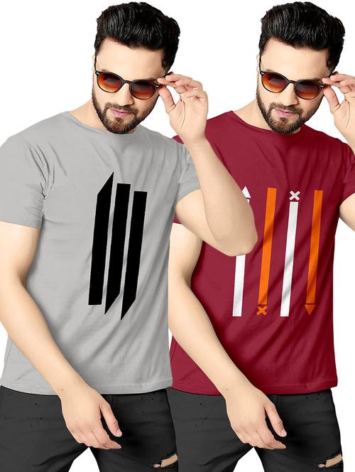 pack of 2 printed t-shirt - 20103877 - Very Small Image - 1