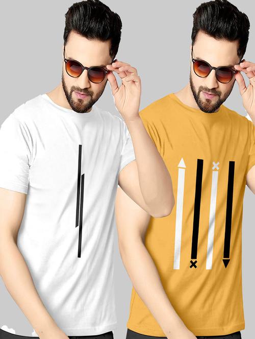pack of 2 printed t shirts - 20104878 - Very Small Image - 1