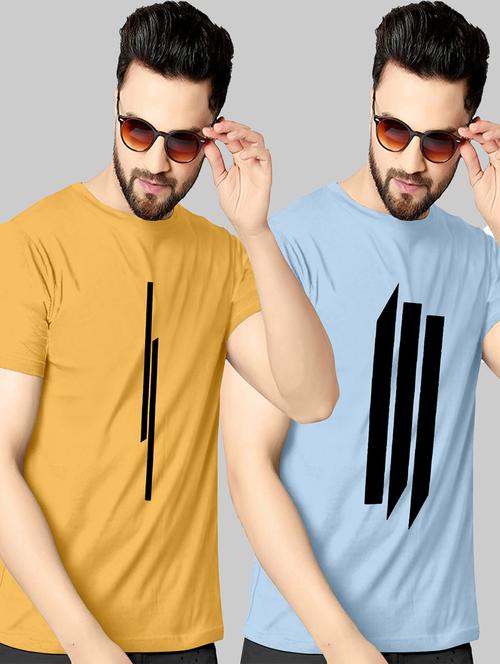 pack of 2 printed t shirts - 20104974 - Very Small Image - 1