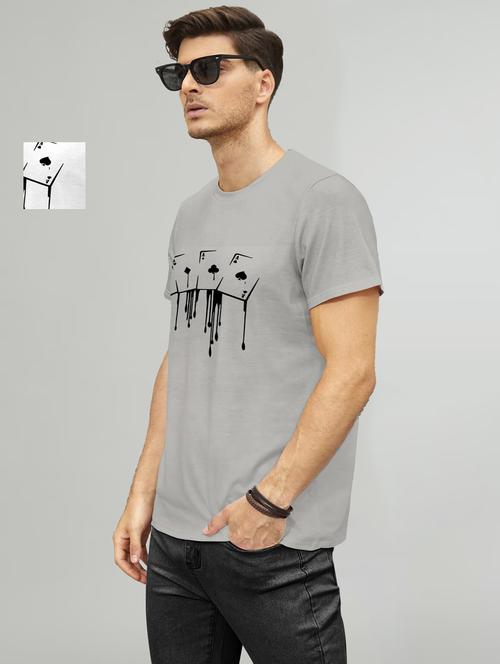pack of 2 printed round neck t-shirt - 20106393 - Very Small Image - 1