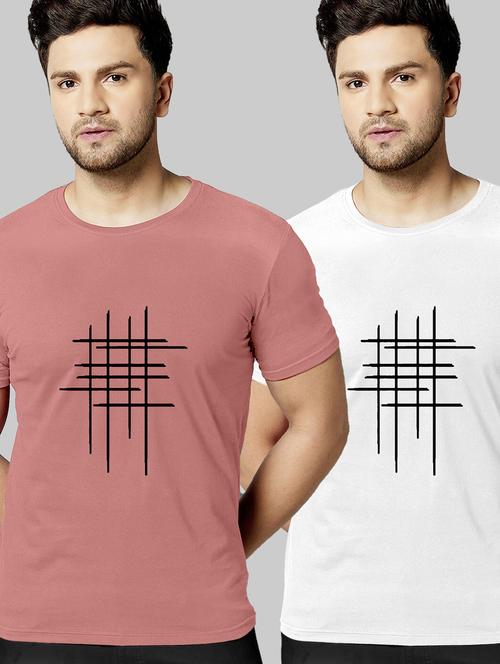 pack of 2 printed t shirts - 20111070 - Very Small Image - 1