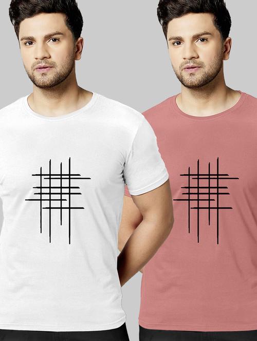 pack of 2 printed t shirts - 20112146 - Very Small Image - 1