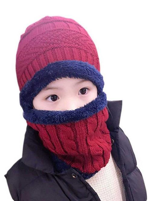 unisex beanie cap with neck warmer - 20113746 - Very Small Image - 1