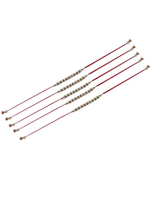 multi colored cotton thread rakhi combo - 20114310 - Very Small Image - 1