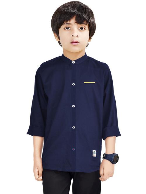 boys solid top and bottom full length set - 20115736 - Very Small Image - 1