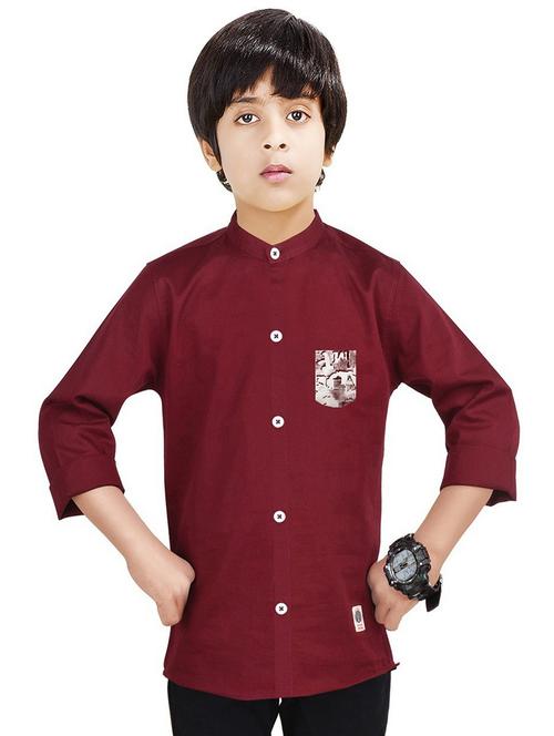 boys solid top and bottom full length set - 20115815 - Very Small Image - 1