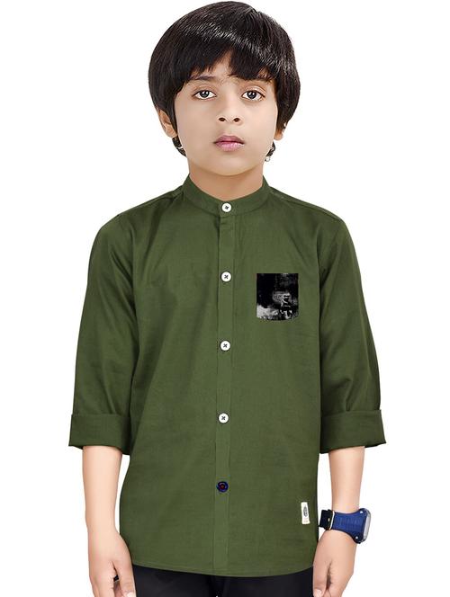 boys solid top and bottom full length set - 20115887 - Very Small Image - 1