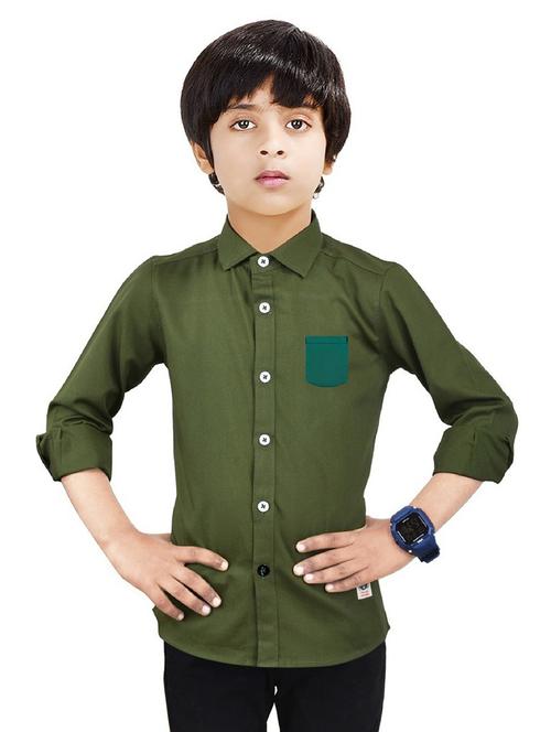 boys cotton top and bottom full length set - 20116091 - Very Small Image - 1