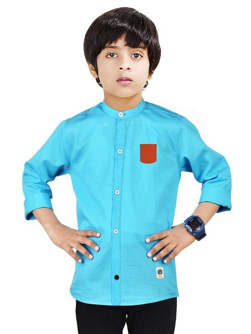 boys solid top and bottom full length set - 20116203 - Very Small Image - 1