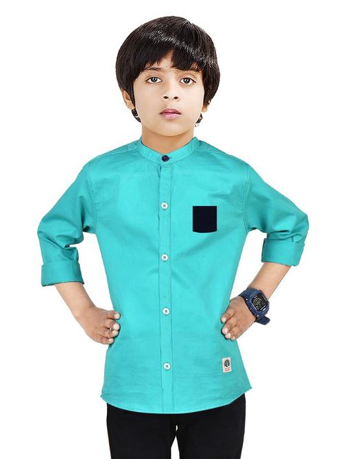 boys solid top and bottom full length set - 20116221 - Very Small Image - 1