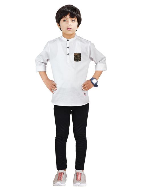 boys solid top and bottom full length set - 20116606 - Very Small Image - 1
