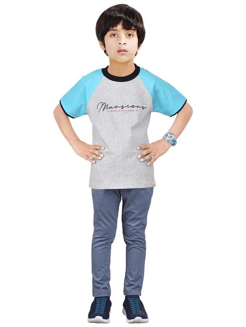 boys printed top and bottom full length set - 20116842 - Very Small Image - 1