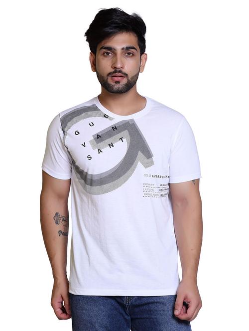 round neck printed regular t-shirt - 20117882 - Very Small Image - 1