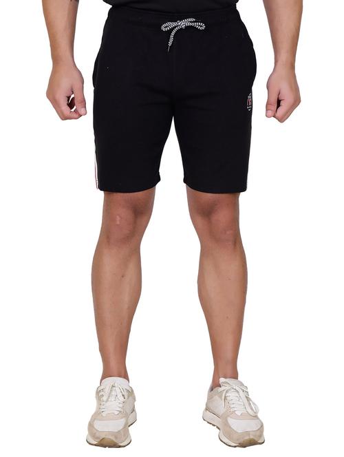 men stripes cotton blend shorts - 20117936 - Very Small Image - 1