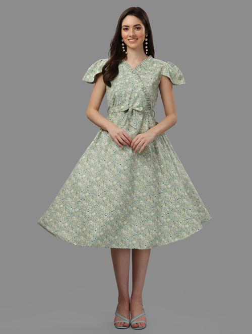 women's floral dress - 20118889 - Very Small Image - 1