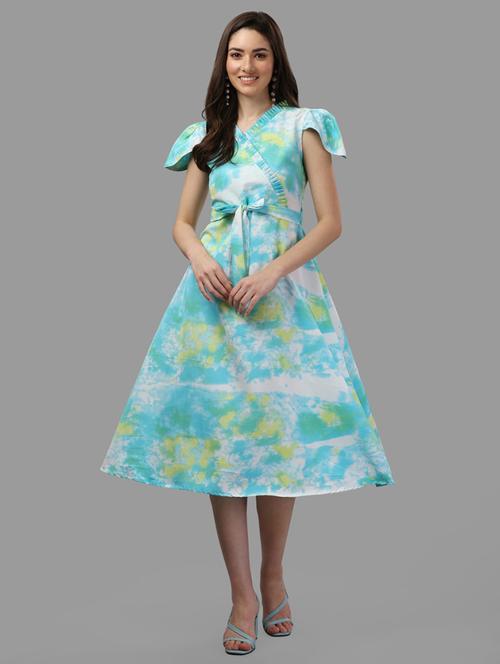 women's printed dress - 20118891 - Very Small Image - 1