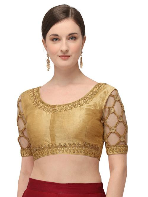 embroidered stitched regular blouse - 20119498 - Very Small Image - 1