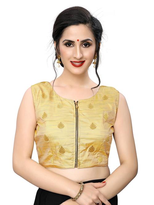 self design stitched regular blouse - 20119522 - Very Small Image - 1