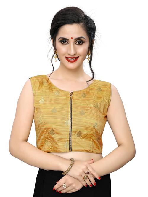 round neck printed regular blouse - 20119866 - Very Small Image - 1
