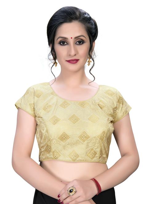 round neck printed regular blouse - 20119891 - Very Small Image - 1