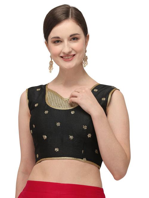 v-neck self design regular blouse - 20119907 - Very Small Image - 1