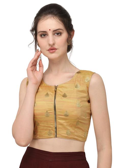 round neck printed regular blouse - 20119914 - Very Small Image - 1