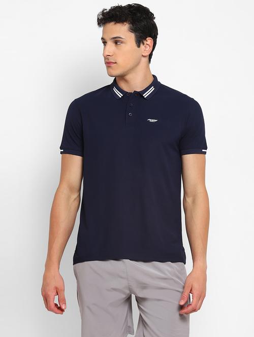 polo neck solids t-shirt - 20120571 - Very Small Image - 1