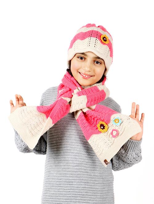 pink wool cap - 20122033 - Very Small Image - 1