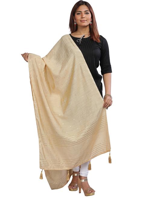 self design woven dupatta - 20126026 - Very Small Image - 1