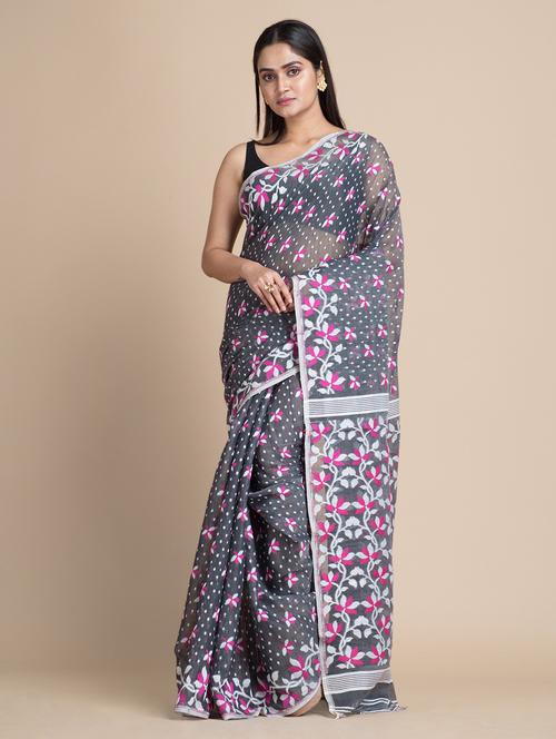 women's embroidered saree - 20126357 - Very Small Image - 1