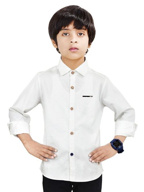 boys shirt color solid shirt - 20127394 - Very Small Image - 1