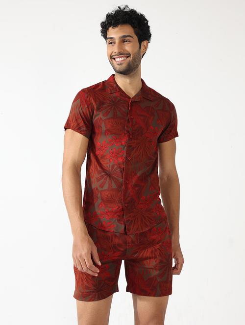 grey printed co-ord set - 20130775 - Very Small Image - 1