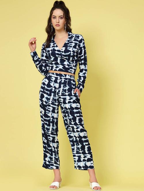 printed top and trouser co-ord set - 20131736 - Very Small Image - 1