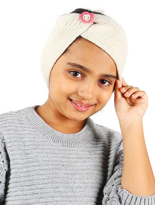 bharatasya kids handknitted woolen headband earwarmer - 20132513 - Very Small Image - 1
