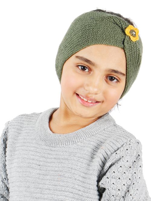 bharatasya kids handknitted woolen headband earwarmer - 20132515 - Very Small Image - 1